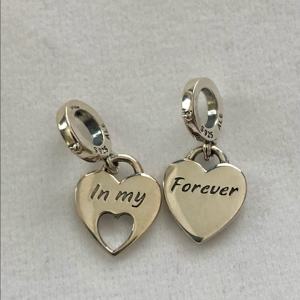 Pandora mother daughter sterling charm